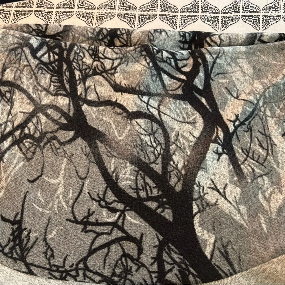 LA SOUL Tree-Print Dress size M - Picture 9 of 13